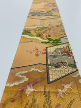 画像をギャラリービューアに読み込む, 屏風に時代人物風景模様【シュッケニ】