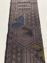 画像をギャラリービューアに読み込む, 大島紬横双亀甲繋ぎに古典寄せ柄【S】