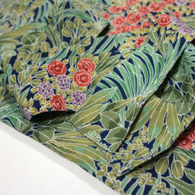 画像をギャラリービューアに読み込む, 白淵の草花模様【シュッケニ】