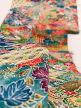 画像をギャラリービューアに読み込む, 色紙に花古典柄模様【シュッケニ】