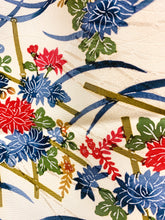 画像をギャラリービューアに読み込む, 柴垣に草花模様【シュッケニ】