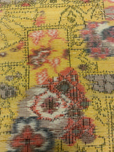 画像をギャラリービューアに読み込む, 色紙に花幾何学模様織り出し十日町紬【L】