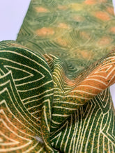 画像をギャラリービューアに読み込む, 抽象模様上代紬着物【L】