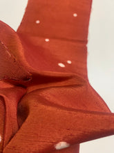 画像をギャラリービューアに読み込む, 水玉模様織り出し【手織り節紬】