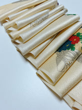 画像をギャラリービューアに読み込む, 破れ色紙に草花模様総霧地紋【ギャザータイプ】