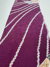 画像をギャラリービューアに読み込む, 扇に草花模様総流水地紋【シュッケニ】