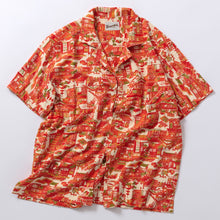 画像をギャラリービューアに読み込む, 5周年・家屋風景模様上代紬【L】