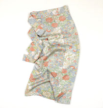 画像をギャラリービューアに読み込む, 水辺に花・鳥風景模様【シュッケニ】