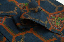 画像をギャラリービューアに読み込む, 亀甲に華紋織り出し十日町紬