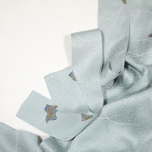 画像をギャラリービューアに読み込む, 読み本に花模様総紗綾地紋【ギャザータイプ】