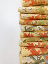 画像をギャラリービューアに読み込む, 御所車に枝梅・楓模様金彩【ギャザータイプ】