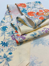 画像をギャラリービューアに読み込む, 草花模様総菱扇地紋