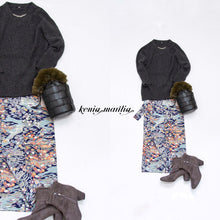 画像をギャラリービューアに読み込む, 流水に家屋・草花模様