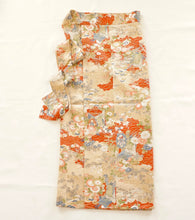 画像をギャラリービューアに読み込む, 垣根に草・御所車模様【シュッケニ】