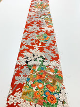 画像をギャラリービューアに読み込む, 色紙に枝梅・菊・楓模様【シュッケニ】