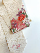 画像をギャラリービューアに読み込む, 金通しの総扇地紋に扇花模様【短】