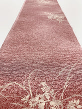 画像をギャラリービューアに読み込む, 芝草地紋に花模様暈し【シュッケニ】