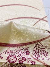 画像をギャラリービューアに読み込む, 金彩の総霧地紋に扇模様【シュッケニ】