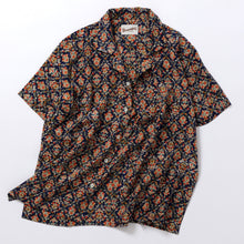 画像をギャラリービューアに読み込む, 斜め格子に花模様【S】