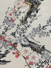 画像をギャラリービューアに読み込む, 枝梅模様に流水地紋【ギャザータイプ】