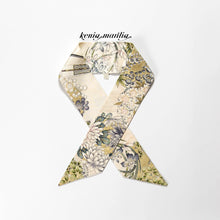 画像をギャラリービューアに読み込む, 扇草花模様(箔あり)総地紋【短】