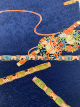 画像をギャラリービューアに読み込む, 花鼓に横笛模様【タックタイプ】