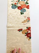 画像をギャラリービューアに読み込む, 流水草花模様に扇総地紋【ギャザータイプ】