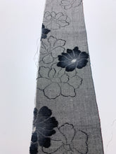 画像をギャラリービューアに読み込む, 花模様織り出し手織り真綿紬【M】
