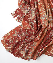 画像をギャラリービューアに読み込む, 地紙に橘模様籠目地【タックタイプ】