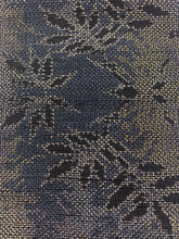 画像をギャラリービューアに読み込む, 枝葉模様織り出し十日町紬着物【M】
