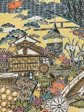 画像をギャラリービューアに読み込む, 山車に屋敷風景模様【シュッケニ】