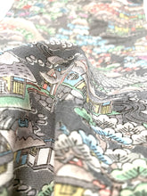 画像をギャラリービューアに読み込む, 茶屋辻模様手織り紬着物【L】