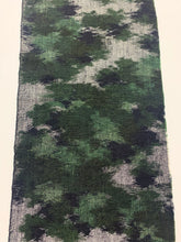 画像をギャラリービューアに読み込む, 森林模様織り出し手織り真綿紬着物【M】