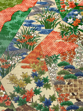 画像をギャラリービューアに読み込む, 裂取りに草花模様