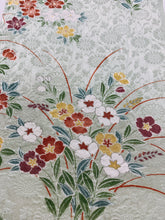 画像をギャラリービューアに読み込む, 総枝葉花地紋に花模様【シュッケニ】