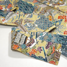 画像をギャラリービューアに読み込む, 山車に屋敷風景模様【シュッケニ】