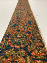 画像をギャラリービューアに読み込む, 絵皿に花模様縦縞地紋【シュッケニ】