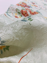 画像をギャラリービューアに読み込む, 総枝葉花地紋に花模様【シュッケニ】