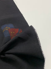 画像をギャラリービューアに読み込む, 色紙に花模様織り出し手織り紬着物【L】