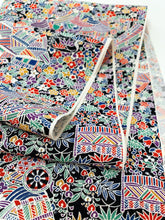 画像をギャラリービューアに読み込む, 花と宝尽くし模様【長】※142㎝