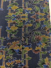 画像をギャラリービューアに読み込む, 枝葉に抽象模様織り出し本場泥大島紬5マルキ【S】