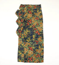 画像をギャラリービューアに読み込む, 菊に桔梗模様総紗綾型地紋【シュッケニ】