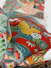 画像をギャラリービューアに読み込む, 地紙に花古典柄模様