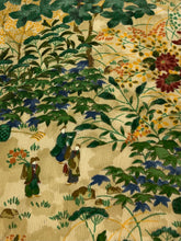 画像をギャラリービューアに読み込む, 草花に時代人物模様【L】