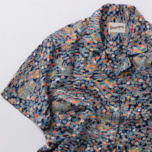 画像をギャラリービューアに読み込む, 流水に梅笹菊荻模様【M】