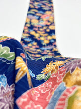 画像をギャラリービューアに読み込む, 扇に草花模様総波地紋【タックタイプ】