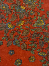 画像をギャラリービューアに読み込む, 唐花模様手織り真綿紬【L】