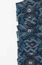 画像をギャラリービューアに読み込む, 古典菊の変わり菱模様【ギャザータイプ】アンティーク