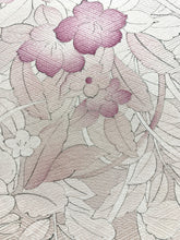 画像をギャラリービューアに読み込む, 総草花線描き模様総地紋【ギャザータイプ】