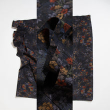 画像をギャラリービューアに読み込む, 草花模様織り出し手織り紬